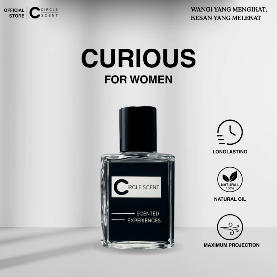 Circle Scent Curious Parfum Wanita 30ML Tahan Lama