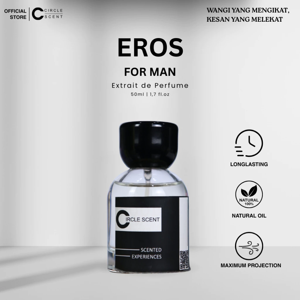 Circle Scent Eros Parfum Pria 50ML