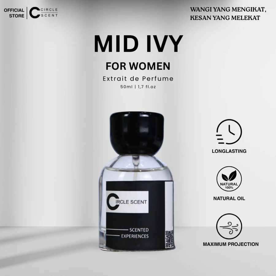 Circle Scent Mid Ivy Parfum Wanita 50ML