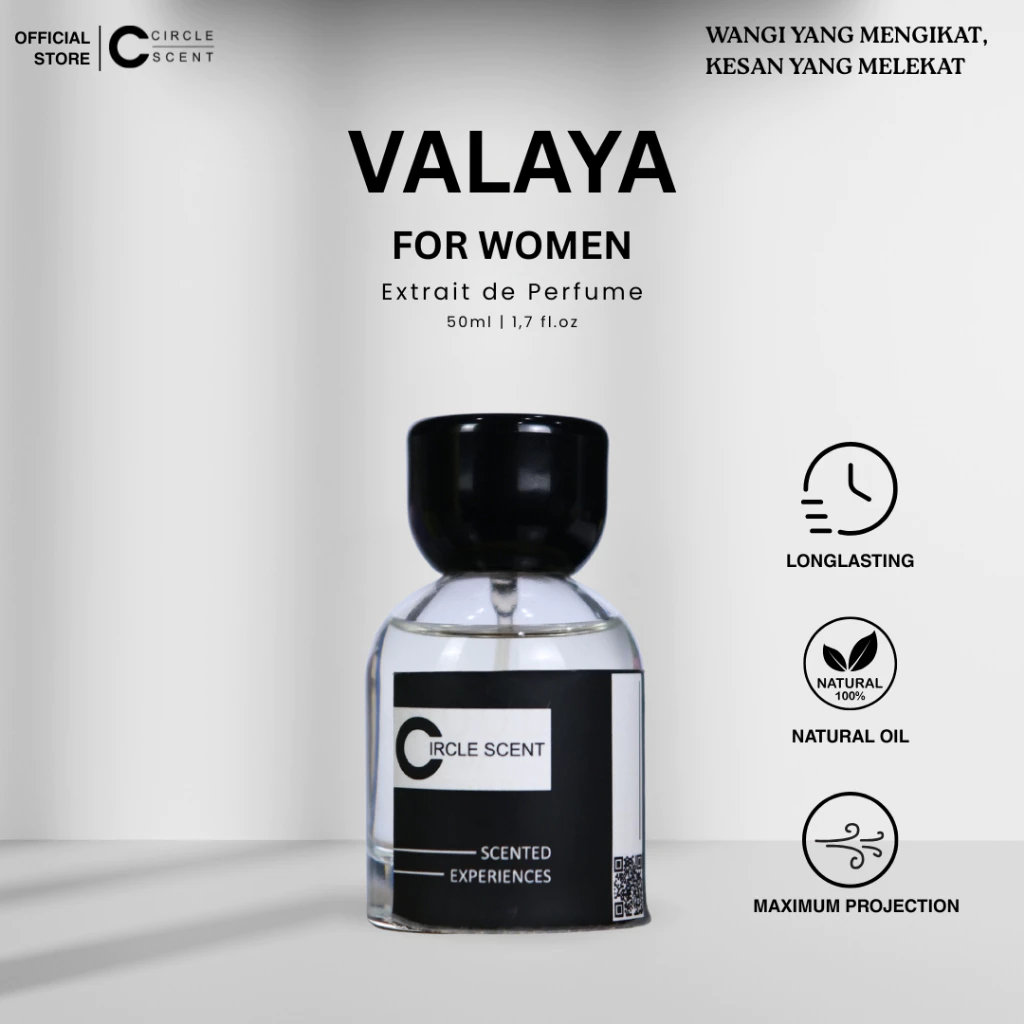 Circle Scent Valaya Parfum Wanita 50ML