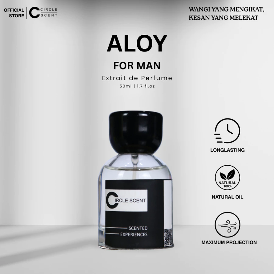 Circle Scent Aloy Parfum Pria 50ML