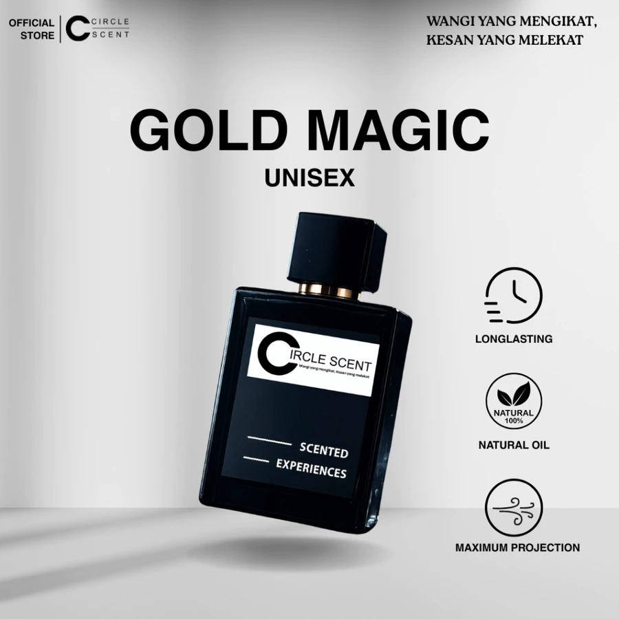 Circle Scent Gold Magic Parfum Unisex 100ML