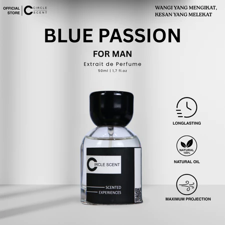 Circle Scent Blue Passion Parfum Pria 50ML