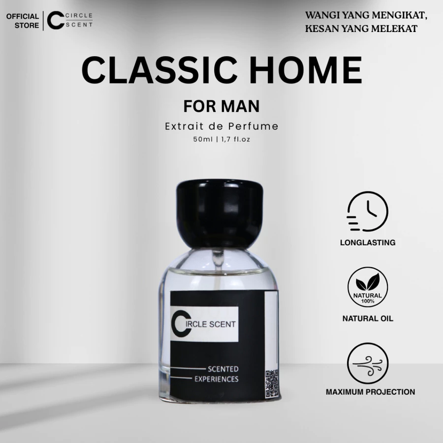 Circle Scent Classic Home Parfum Pria 50ML