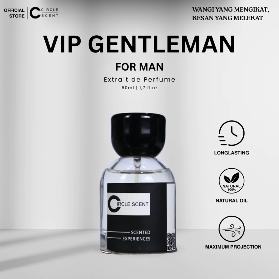 Circle Scent Vip Gentleman Parfum Pria 50ML